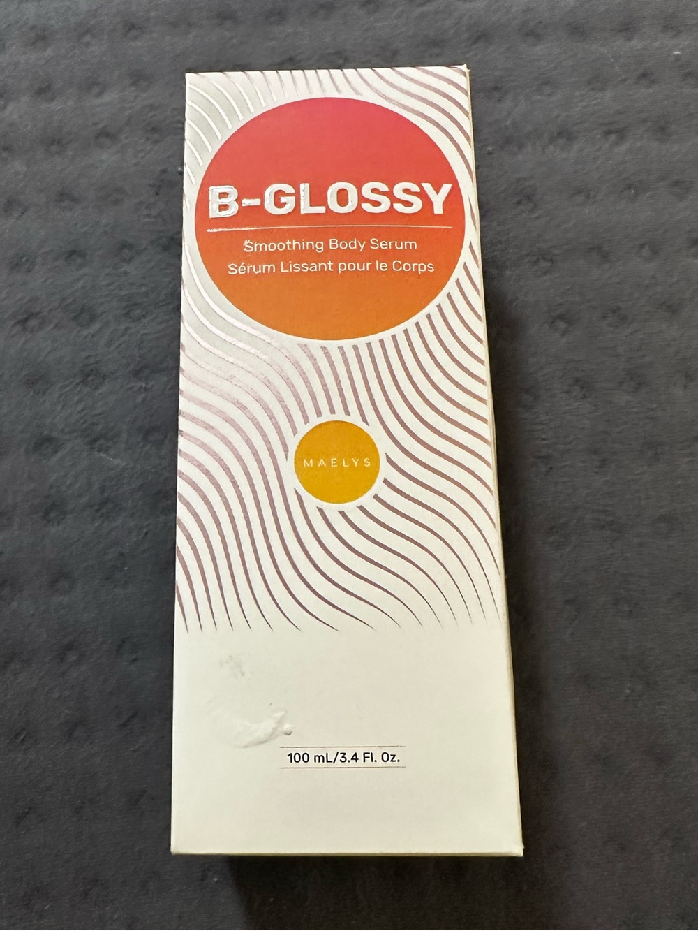 MAELYS B-GLOSSY Smoothing Body Serum 3.4oz NEW SEALED